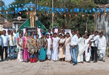 संविधान सन्मान रॅलीला सावली तालुक्यात उस्फुर्त प्रतिसाद