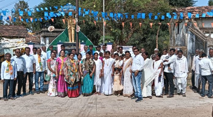 संविधान सन्मान रॅलीला सावली तालुक्यात उस्फुर्त प्रतिसाद