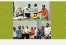 बल्लारपुर के मुख्य अधिकारी विशाल सर का बी,एस, ए, क्लब द्वारा भव्य सत्कार