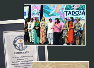 *चंद्रपुरच्या ‘भारतमाता’ शब्दाची गिनेस बुक ऑफ वर्ल्ड रेकॉर्डमध्ये नोंद*