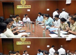 महाकाली यात्रा नियोजनाबाबत जिल्हाधिका-यांनी घेतला आढावा