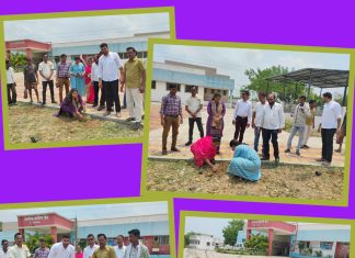 वृक्ष लागवड व संवर्धन हा पर्यावरण संवर्धनाचा मंत्र…… वैद्यकीय अधिकारी मा. डॉ. सौरभ गोबाडे आरोग्य केंद्र जिभगाव येथे वृक्षारोपण कार्यक्रम