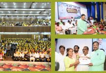 *ध्येयप्राप्तीसाठी परिश्रमाचा निर्धार करा* *ना. श्री. सुधीर मुनगंटीवार यांचे गुणवंत विद्यार्थ्यांना मार्गदर्शन*