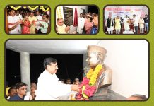 *सभागृहाला नाव देणे हा ताराचंद हिकरे यांच्या कर्तृत्वाचा गौरव* *माढेळी येथे ना. श्री. सुधीर मुनगंटीवार यांनी व्यक्त केली भावना*