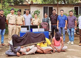 आंतरराज्यीय चोरांची टोळी चंद्रपूर शहर पोलिसांच्या ताब्यात