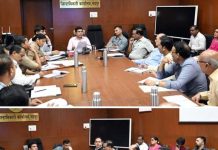 जिल्हाधिका-यांकडून धम्मचक्र अनुप्रवर्तन दिनाच्या पूर्वतयारीचा आढावा