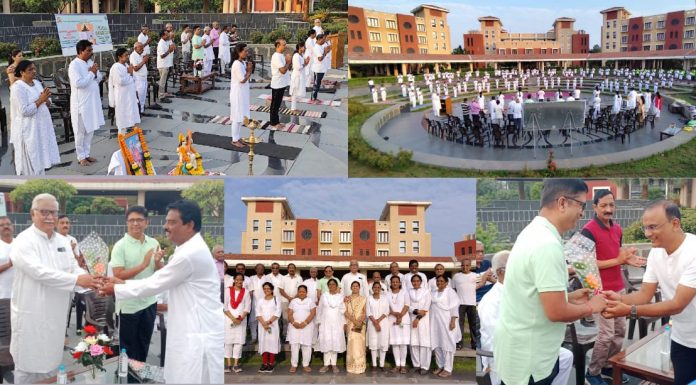 फॉरेस्ट अकॅडमी चंद्रपूर, येथे जनार्दन स्वामी योगाभ्या