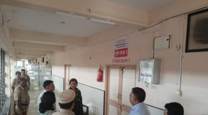 निवडणूक निरीक्षकांची बल्लारपूर विधानसभा मतदारसंघाला भेट