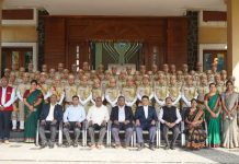 वन अकादमीत अरुणाचल प्रदेश वनविभागातील वनपालांनी घेतले पायाभुत प्रशिक्षण