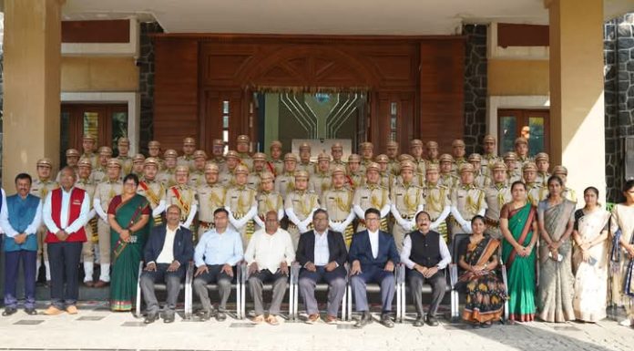 वन अकादमीत अरुणाचल प्रदेश वनविभागातील वनपालांनी घेतले पायाभुत प्रशिक्षण